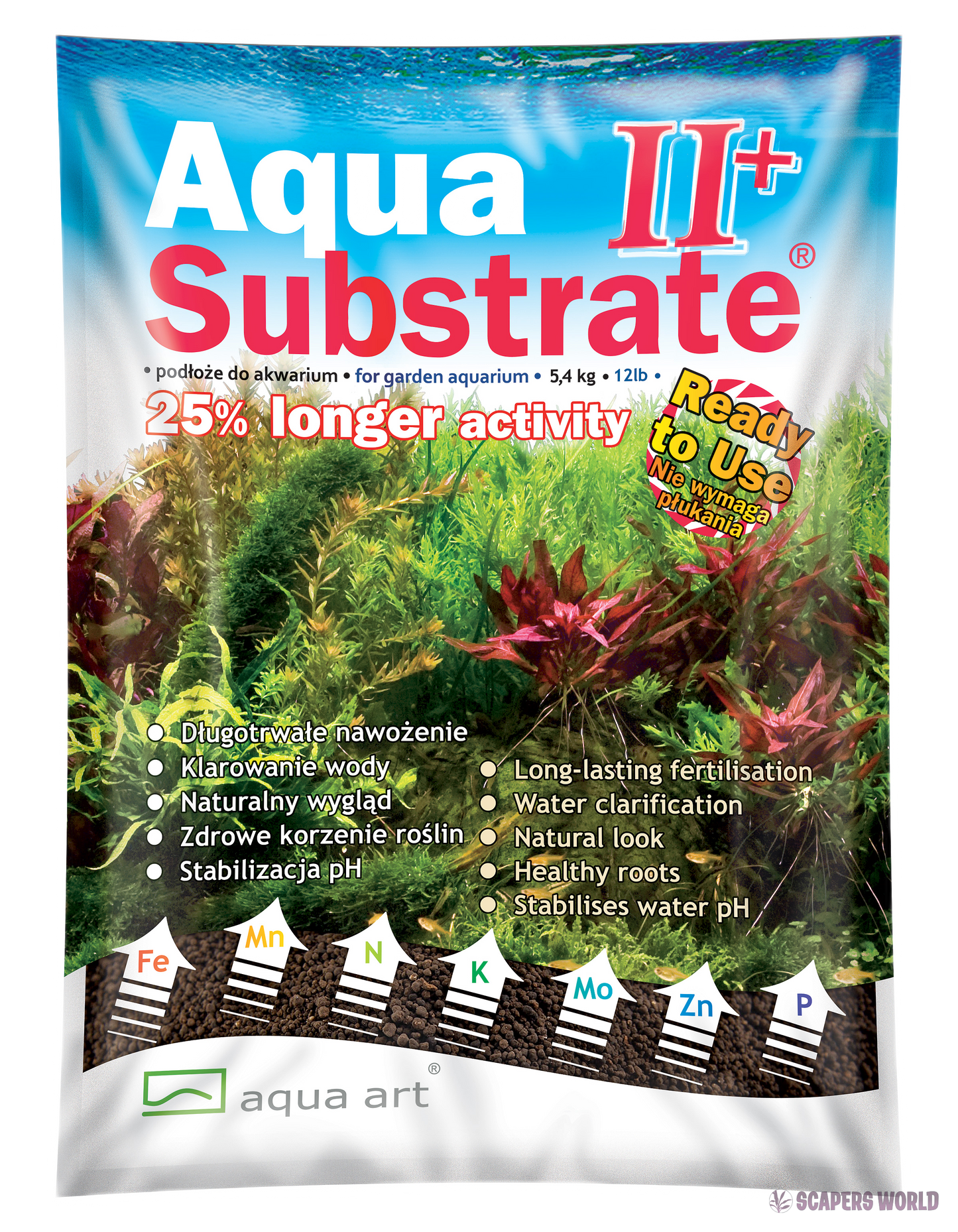 Aqua Substrate II+ 5,4kg dark